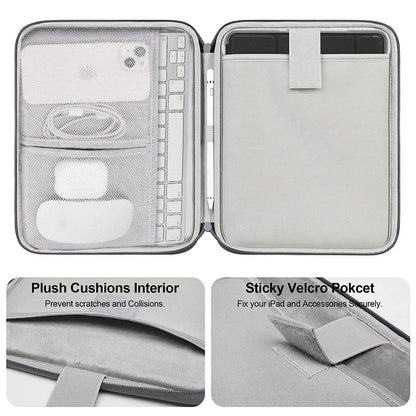 Housse de Rangement Stylée & Multi-Compartiments – Tablettes 10-13’’